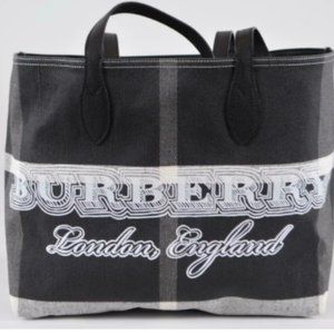 Brand New Burberry Doodle Reversible Tote